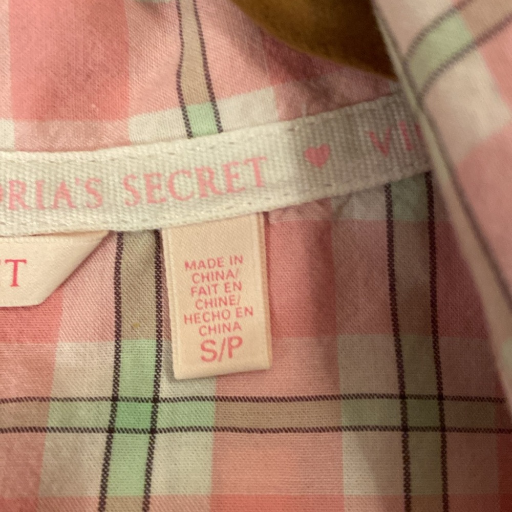 Victoria's Secret Cotton Long Sleeve
Sleepshirt, Size: Small - Picture 8 of 11